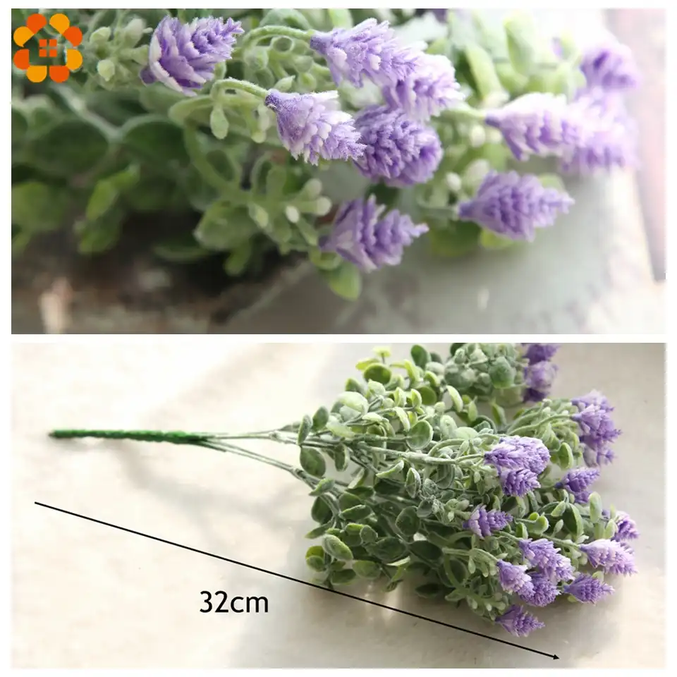 1pc Artificial Plant Plastic Mini Milan Flower Grass Office Home Party Decor