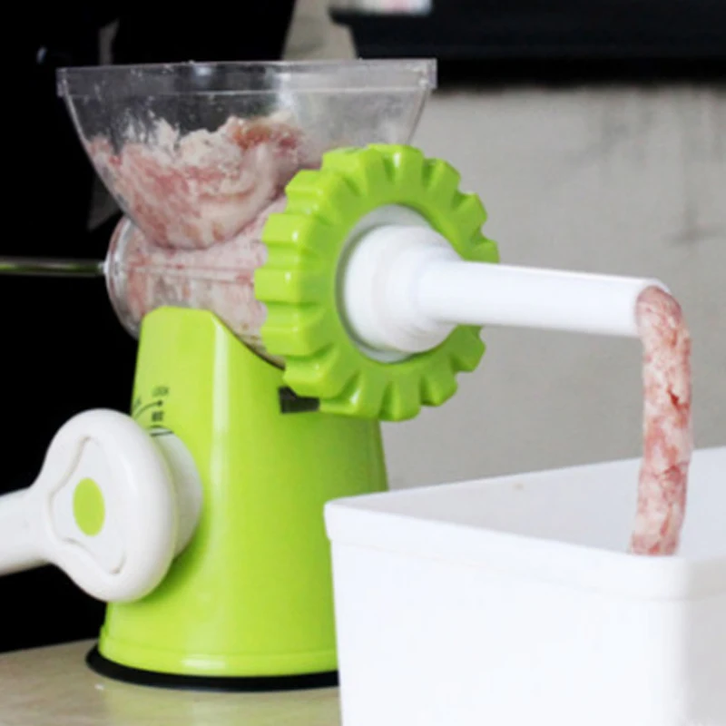 

Multifunction Meat Grinder Manual Sausage Filling Machine Enema Machine Household Hanging Dumplings Stuffing Kitchen Supplies