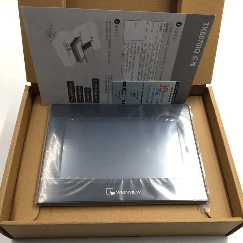 

TK6070iP Upgrade TK6071IQ HMI 7" TFT 800 x 480 Touch Screen Operator Panel Weintek replace TK6070iH TK6070iK New In Box