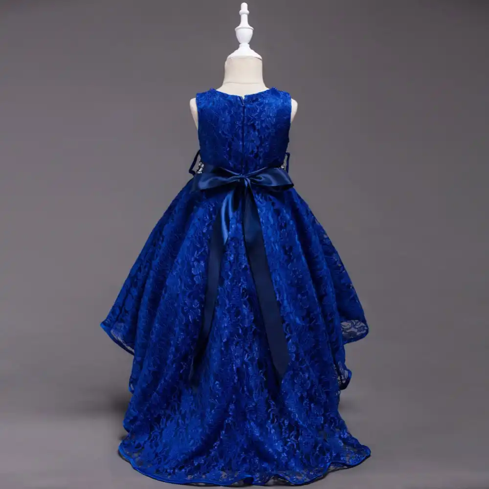 kids dress blue