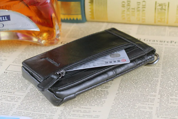 Genuine Leather Mini Casual Men's Waist Belt Bag for samsung galaxy note 8 note8 a8 /a8 plus a8+ case phone pouch funda