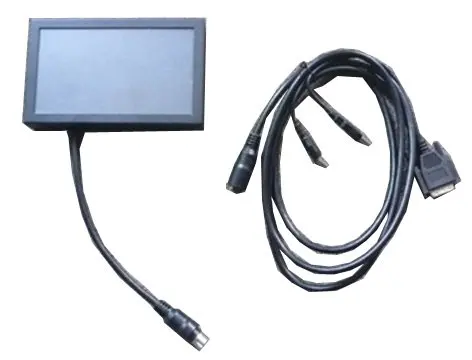 

7' Metal Cover VGA Touch Screen Monitor for Industrial PC .mini pc monitor MINI-itx Display