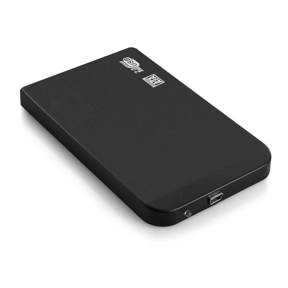 Black USB 2," внешний корпус коробка HDD жесткий диск коробка - Цвет: Black