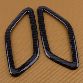 

DWCX 2pcs ABS Car Dashboard Air Vent Outlet Cover Trim Fit for Mercedes Benz CLA GLA Class W117 X156 2014 2015 2016 2017