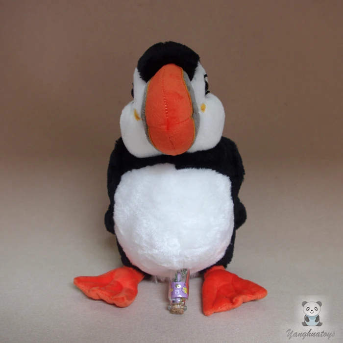 

Big Toy Plush Rare Birds Dolls Real Life Atlantic Puffin Doll Children Educational Toys Children Present Pillow Very Soft