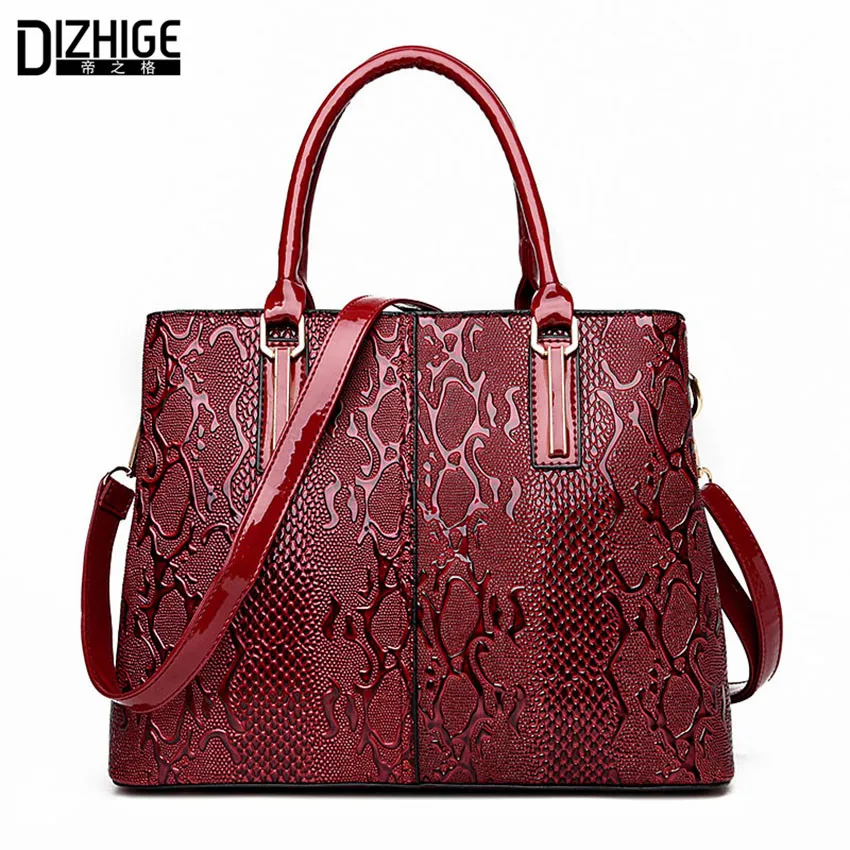 Fashion Serpentine Tote font b bags b font for font b women b font font b