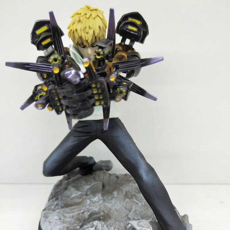 

Anime One Punch Man Genos PVC Action Figure Collectible Model doll toy 15cm