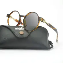 Новая мода ретро унисекс солнце фотохромные брендовая люксовая дизайнерская круглые очки для чтения с коробкой FML