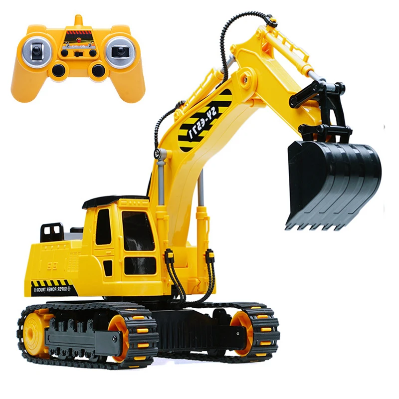 rc excavator toy