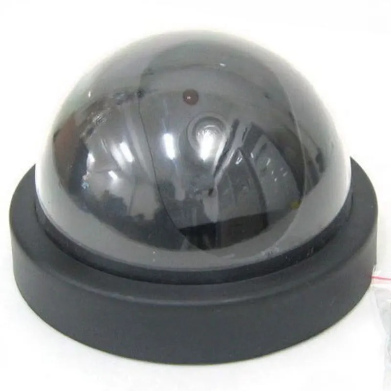 

Simulated Security Camera Fake Dome Dummy Camera with Flash LED Light WIF66