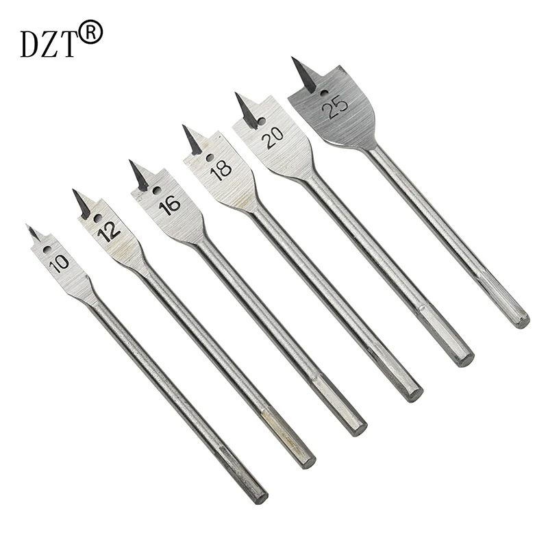 DZT HighQuality6PCsWoodDrillBitSetHoleSawCutterWoodworking инструменты forwood|tools for wood|woodworking toolswood drill bit set |
