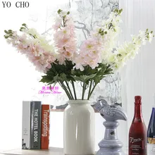 YO CHO High Quality Real Touch Super Nice Artificial Larkspur Hyacinth Snapdragon Flower Silk Flower Hotel Garden Wedding Decor YO CHO High Quality Real Touch Super Nice Artificial Larkspur Hyacinth Snapdragon Flower Silk Flower Hotel Garden Wedding Decor