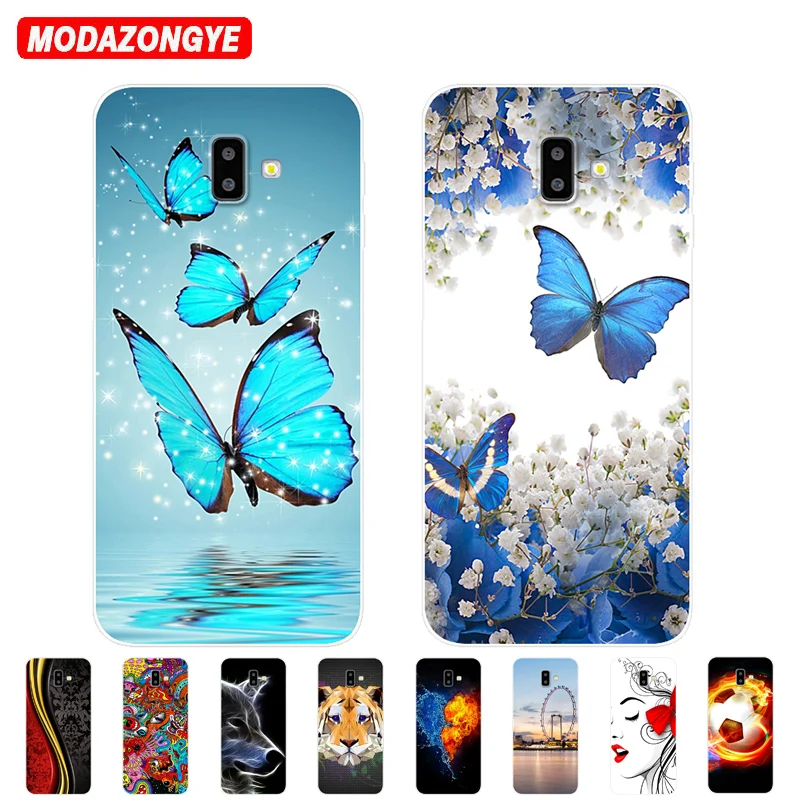 

For Samsung Galaxy J6 Plus Case Samsung J6 Plus Case 6.0 Silicone TPU Phone Case For Samsung J6 Plus 2018 J610F J610 SM-J610F