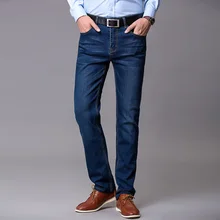 AFS JEEP весенние мужские Брендовые прямые джинсовые осенние мужские длинные брюки больших размеров 28-40 ковбойские брюки