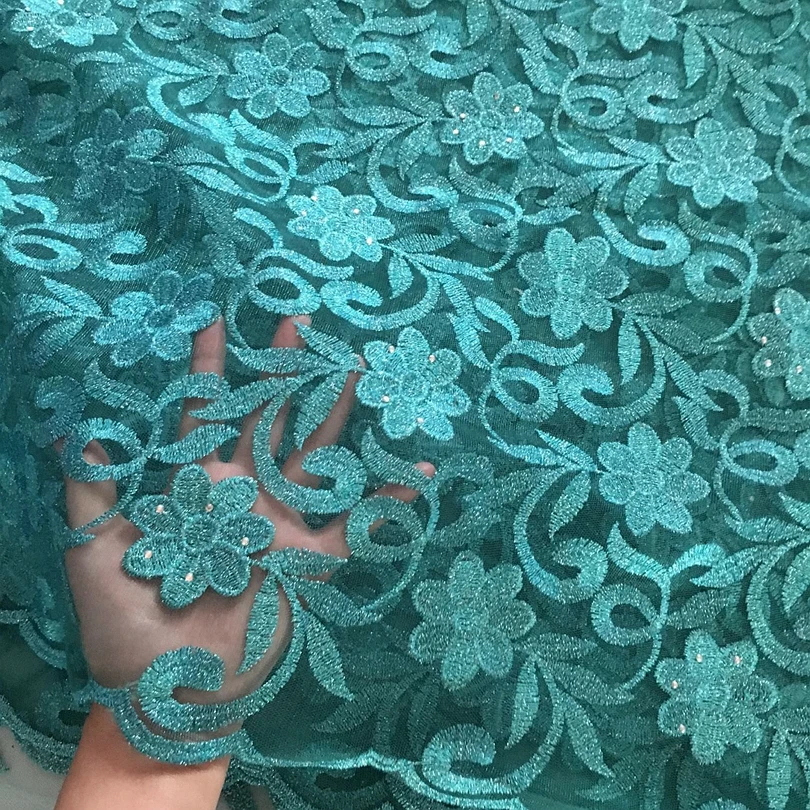 Embroidery Net Fabric Material JPG