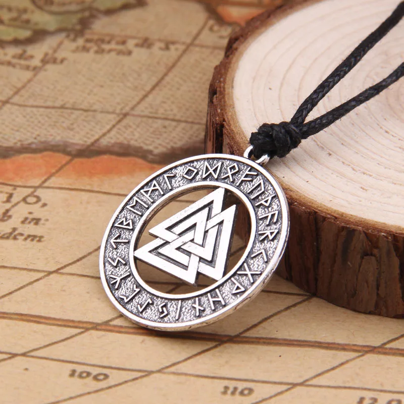 Викинг один Рунический амулет кулон мужчины ожерелье скандинавский|men necklace|pendant