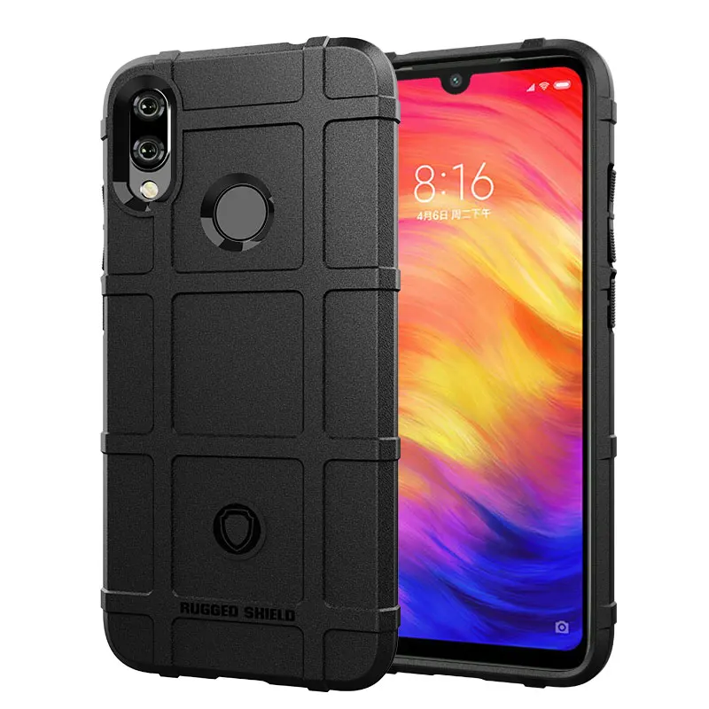 

On For Redmi 7 Pro go case Heavy Duty Anti Shock Hard For Xiaomi 9 9SE Cover case coque Impact Matte TPU Case For Xiaomi 7 case
