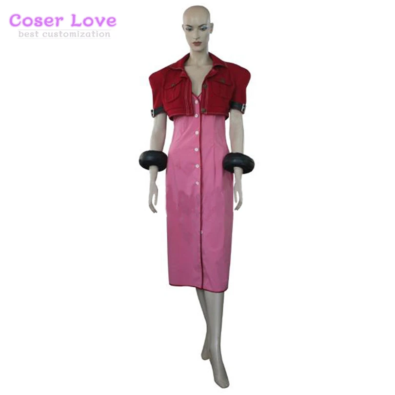 

Final Fantasy VII Aerith Cosplay Carnaval Costume New Years Christmas Costume