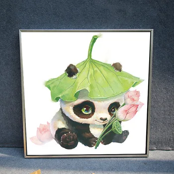 

Cartoon Panda flower Diy 5d full diamond painting mosaic Daimond painting decorative Diamond Embroidery for home decoration