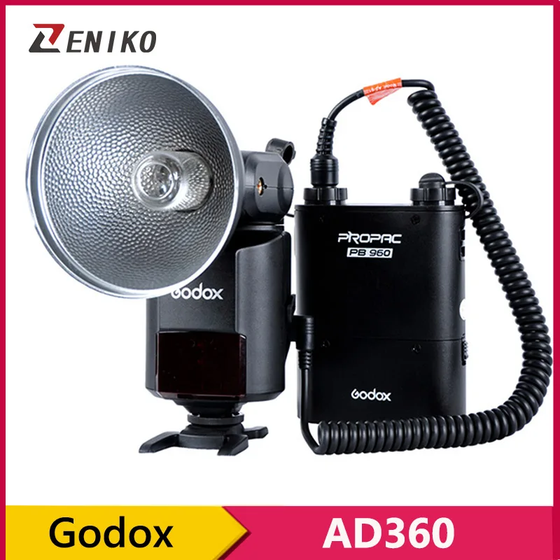 Pro Godox Witstro AD-360    Speedlite  Flash Light kit  PB960    