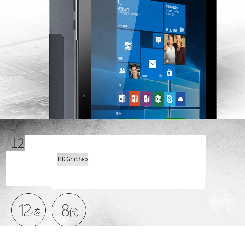 Onda Obook 20 Plus планшетный ПК intel Z8300 Четырехъядерный 4 ГБ ОЗУ 64 Гб ПЗУ 10,1 дюймов 1920*1200 ips экран Win10+ Android 5,1 WiFi BT