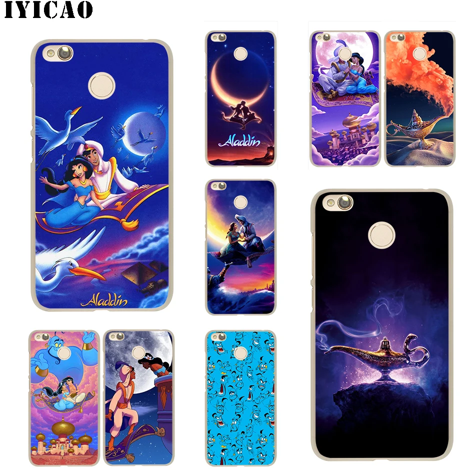 Жесткий чехол с мультипликационным принтом IYICAO Aladdin для Redmi 8A 6A 4A S2 Note 7 3 4 4X 6 5 Pro 5A