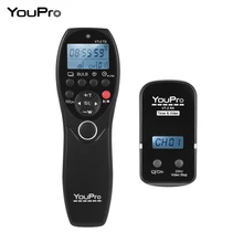 YouPro VT-2 беспроводной пульт дистанционного управления с ЖК-таймером спуска затвора видеопередатчик приемник для камеры Sony видеокамеры