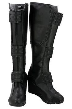 

Marvel Captain America 3 : Civil War Black Widow Cosplay Shoes High Quality Boots Custom Made New Version