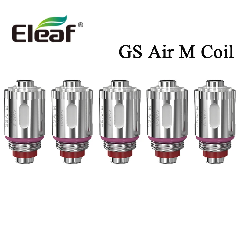 Запасная катушка Eleaf GS Air M 6 Ом 5 шт./лот/Лот NiCr совместимая с картриджем Tance Max
