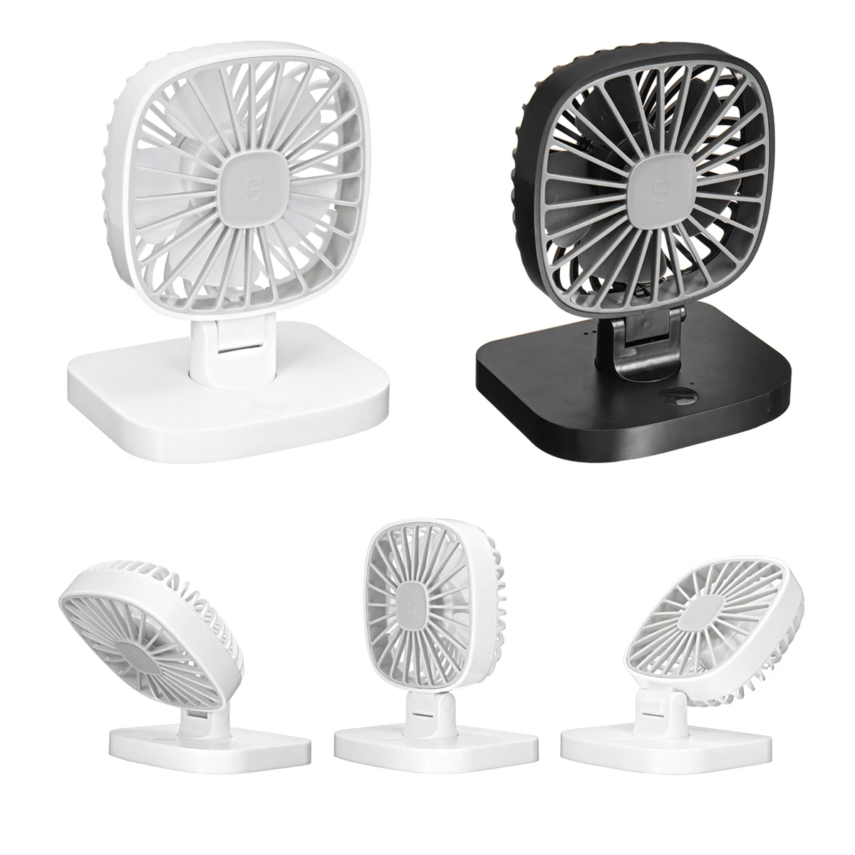 

12V 24V Universal USB Mini Vehicle Fan Adjustable Van Car Air Cooler Fans Home Office Cooling Electrical Appliances 4W 2 Colors