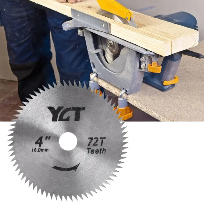 

4" 110mm 72 Teeth Circular Saw Blades Cemented Carbide Cutting Wheel Cutter Discs Tool Saw Blade