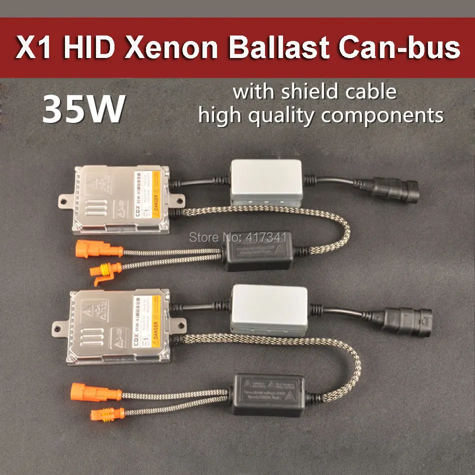 35W X1 HID Xenon Ballast with Canbus Error Cancellor function with