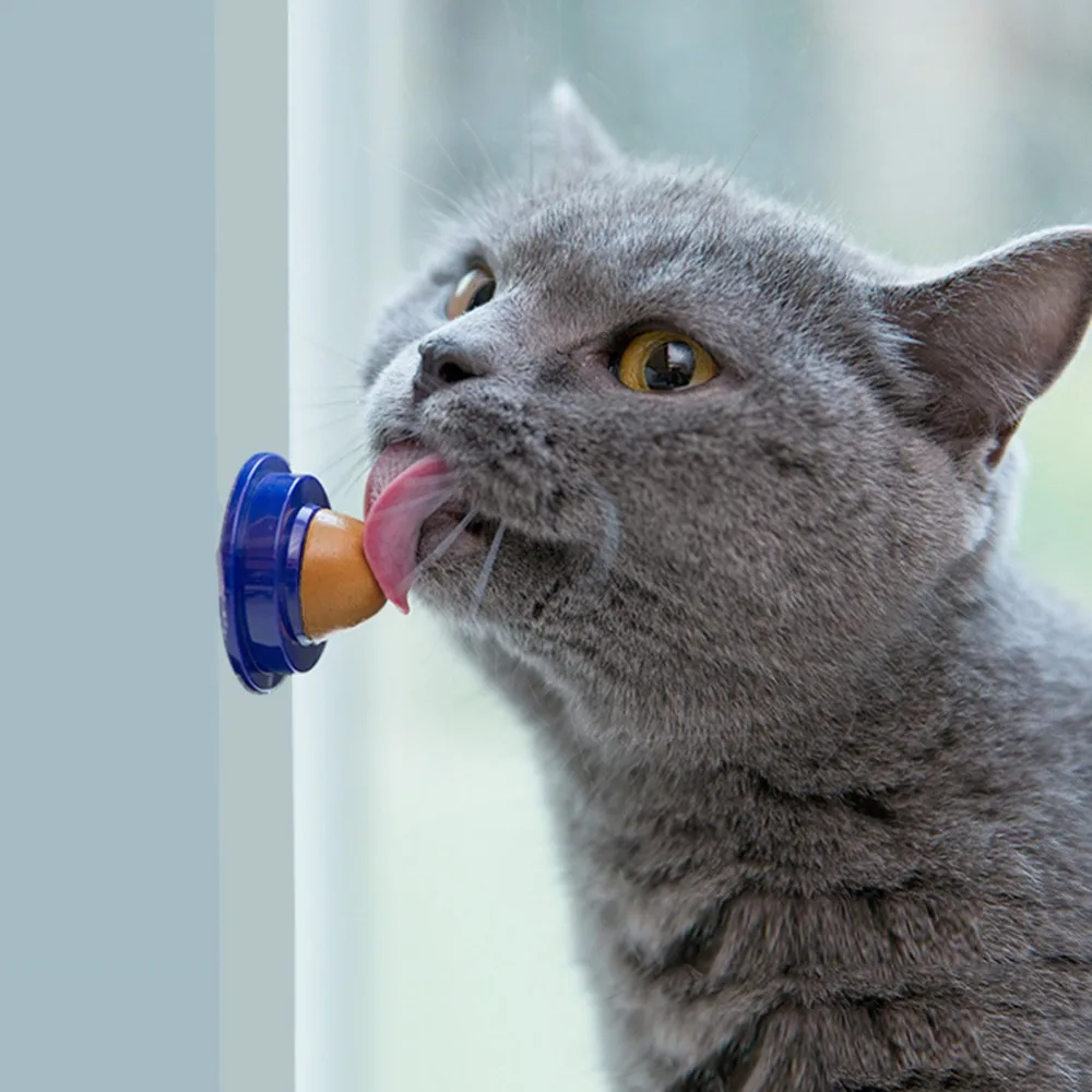 

Healthy Cat Catnip Sugar Cats Snacks Licking Candy Nutrition Energy Ball Toys for Cat Kitten Playing Pet Cat Products Dropship