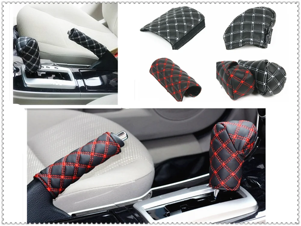 

Auto parts handbrake gear set shift set leather anti-wear current for Renault Megane Kadjar EZ-GO Captur Arkana Zoe