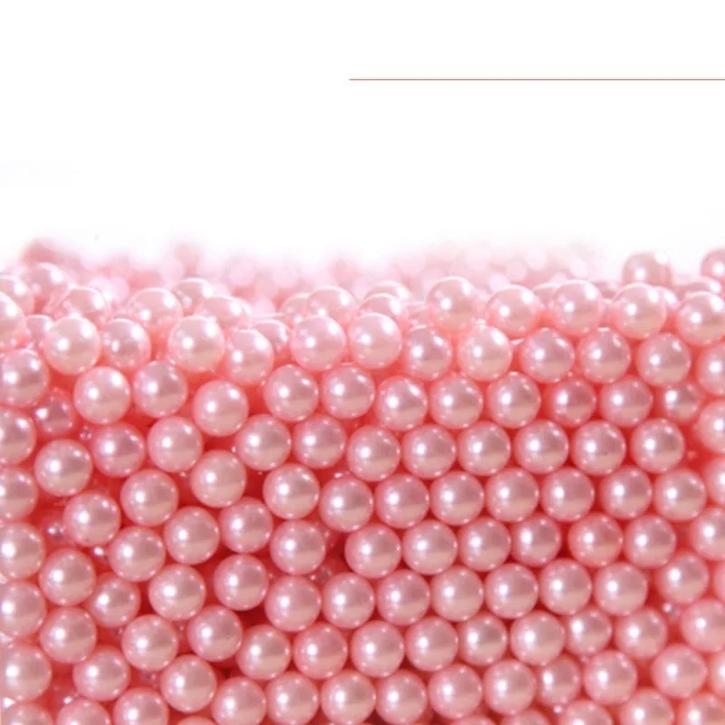 Акриловый прозрачный ящик для хранения кистей для макияжа с крышкой пластиковый органайзер для Макияжа Косметический Держатель для инструментов с жемчугом - Цвет: only pink pearl