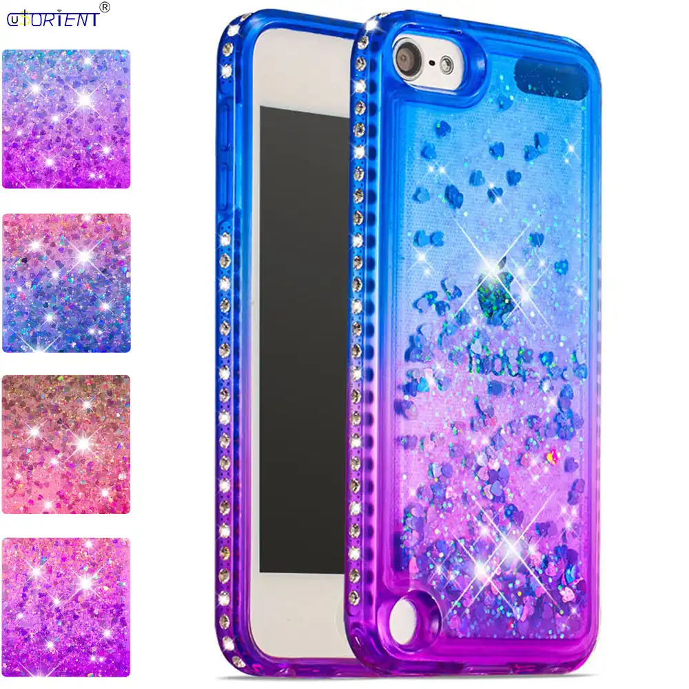 Glitter Diamond Cover For Apple Ipod Touch 5 6 Shockproof Case