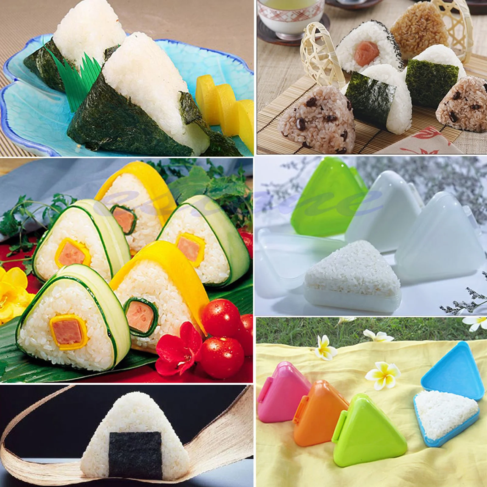 1 шт. кухонные инструменты рисовый рулон формы рисовый онигири мяч бенто пресс производитель Япония еда для кухни инструмент цвет случайный