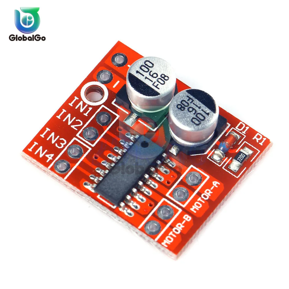 1.5A на 2-портный Dual водный канал способ DC мотор драйвер модуль pwm Скорость двойной h-мост шаговый L298N MX1508
