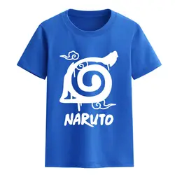 2018 лето Аниме Наруто Узумаки футболки для мальчиков Мода Повседневное хлопковая футболка для детей Одежда для девочек топ, футболка