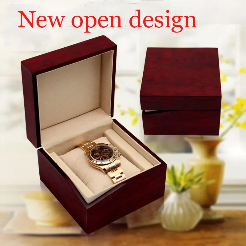 single watch box wood