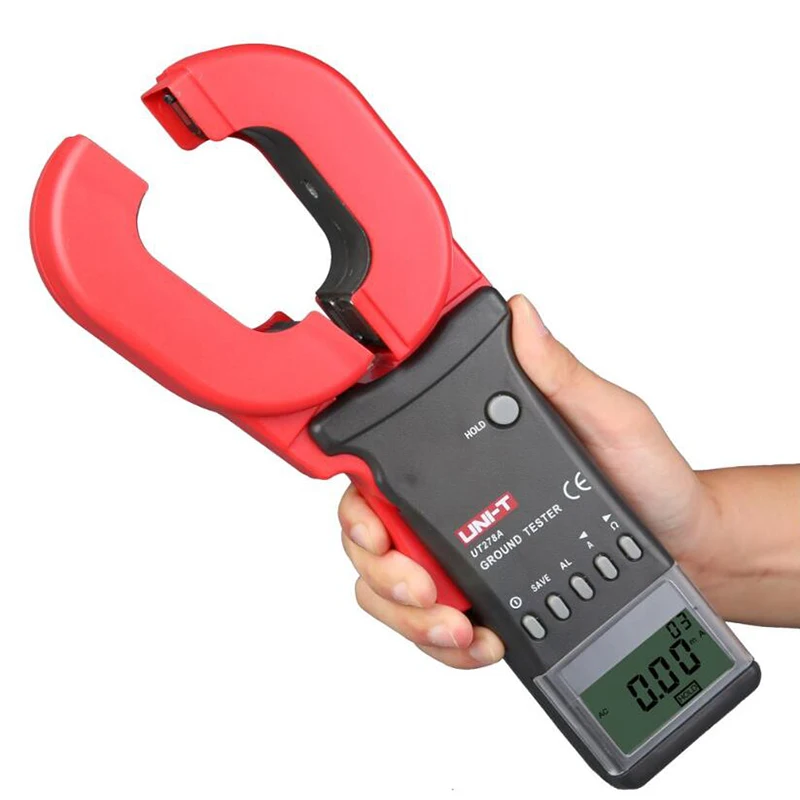 

UNI-T UT278A Clamp Earth Ground Resistance Tester 4 Digitals LCD Display Clamp Meter