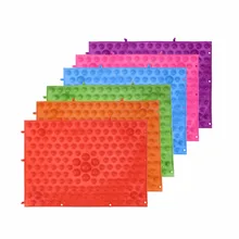 Красочный ТПЭ массаж пальцев ног коврик кровообращение Натяжной релиз коврик для дома вечерние подушка для игр Рефлексология Уход за ногами Инструменты