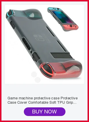 TPU для переключателей аксессуары Joy-Con контроллеры защитный чехол Хрустальный чехол рождественские подарки игровой автомат бампер