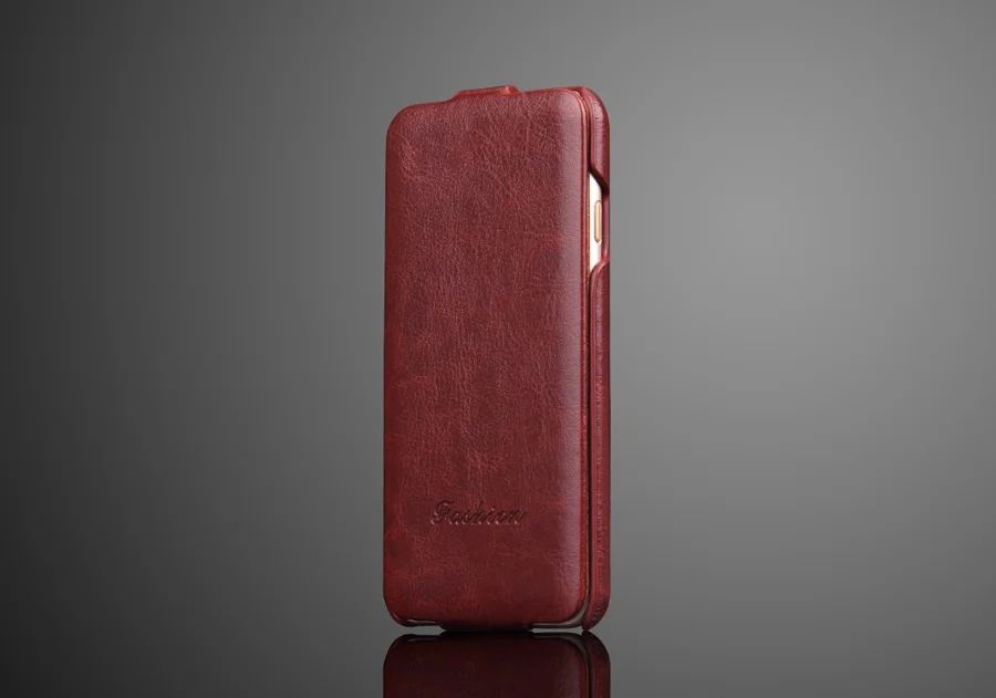 Apple iPhone 15 16 7 14 11 12 13 Pro Max XS XR Luxury Fundas 무료 화면 보호기 용  가죽 세로 플립 커버 케이스