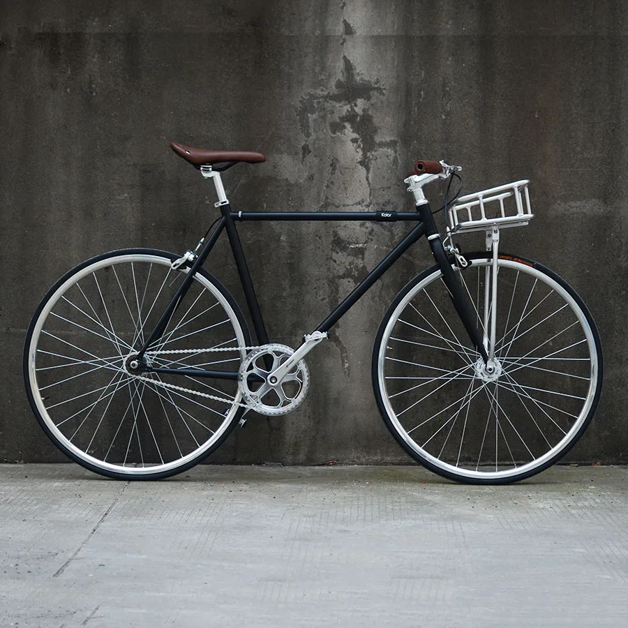 fixie bike bike 700C fixed gear bike Track bicycle single speed Retro road Bike 700C vintage frame 48cm 52cm