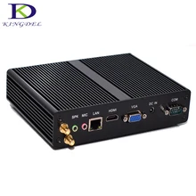 Тонкий клиент HTPC мини-компьютер Intel Celeron J1900 2.0 ГГц 4 ядра LAN USB3.0 VGA 300 м WI-FI ТВ коробка NC590