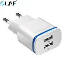 2 порта светодиодный светильник USB зарядное устройство для планшетов samsung ЕС штекер зарядное устройство адаптер для зарядки мобильного телефона для Xiaomi htc USB настенное зарядное устройство s