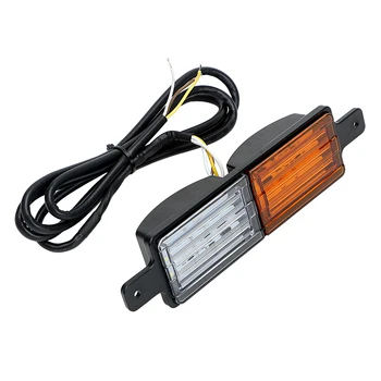 

LEEPEE Emergency Lights Car Truck Lorry Side Lamp 30 LED Warning Light Signal Flashing 12/24V Waterproof Yellow/White