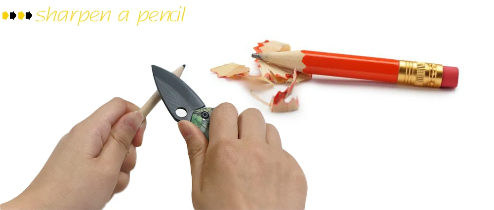 Складной нож из нержавеющей стали TOVIA, карманный нож с 3D узором в виде листьев, мини портативный складной нож для кемпинга, инструмент для выживания, камуфляж