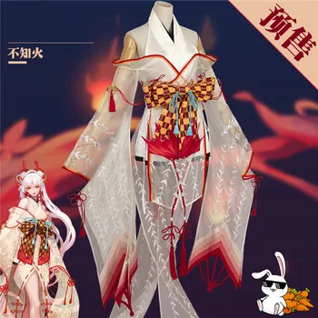 

Hot Game Game Onmyoji SSR Tamamo no Mae cosplay costume Kimono Ancient style